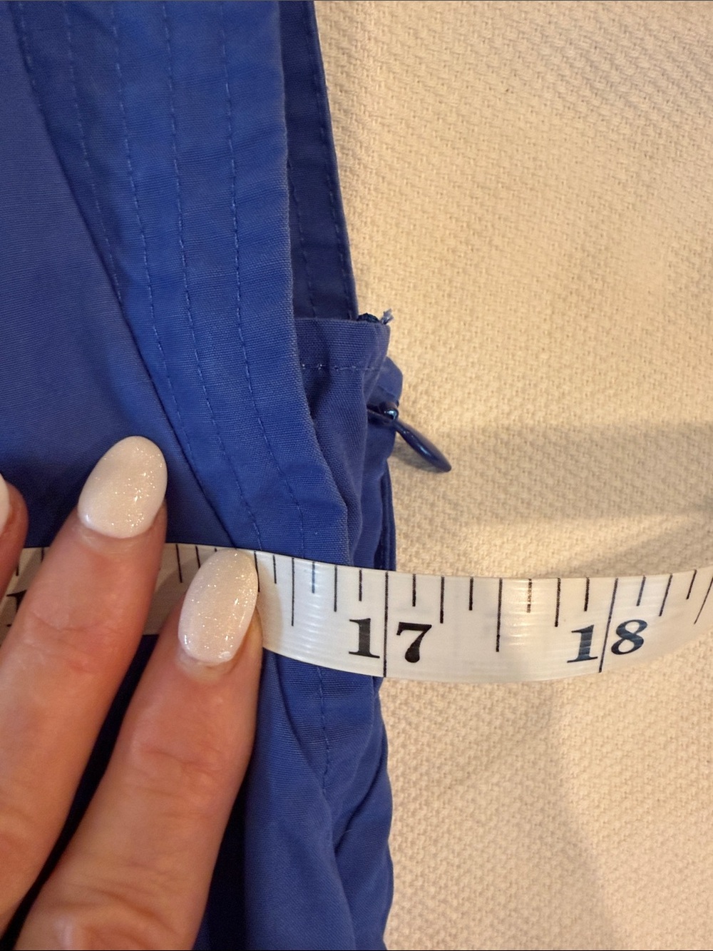 Derek Lam 10 Crosby Cobalt Blue Cotton Poplin Eyelet Hem Sleeveless Dress Sz 00 - Picture 9 of 14